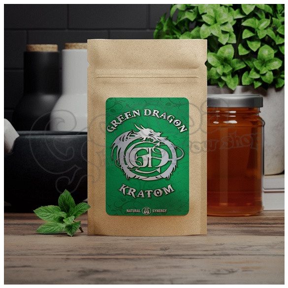RED-WHITE-GREEN DRAGON KRATOM (Mitragyna Speciosa) 3x50 G