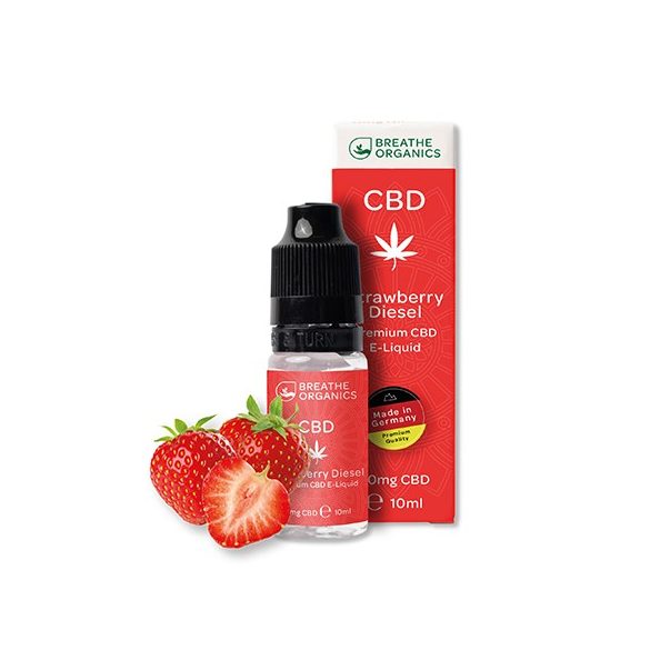 Premium CBD E-Liquid (30 mg) / Strawberry Diesel