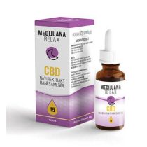   MEDIJUANA RELAX <> CBD kenderolaj <> 15% CBD tartalommal (10ml) 