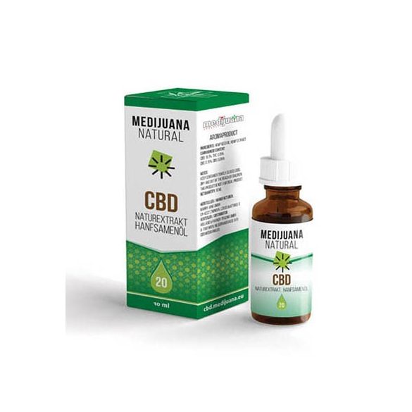 MEDIJUANA NATURAL <> CBD kenderolaj <> 20% CBD tartalom (10 ml)