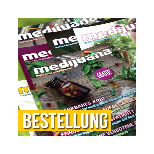 MEDIJUANA magazin Jahresabo 2021 (Deutsche Ausgabe)