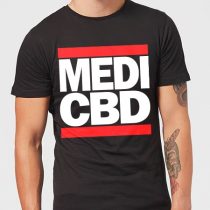 MEDI CBD T-SHIRT (fekete/piros)